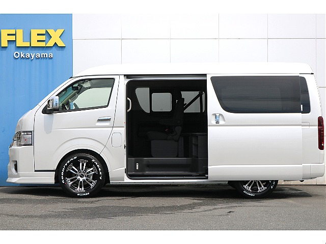 【新車9型/3ナンバー/ガソリン2WD】FLEX内装架装(ファミリア)★ローダウン他＊＊全国ご納車OK＊＊