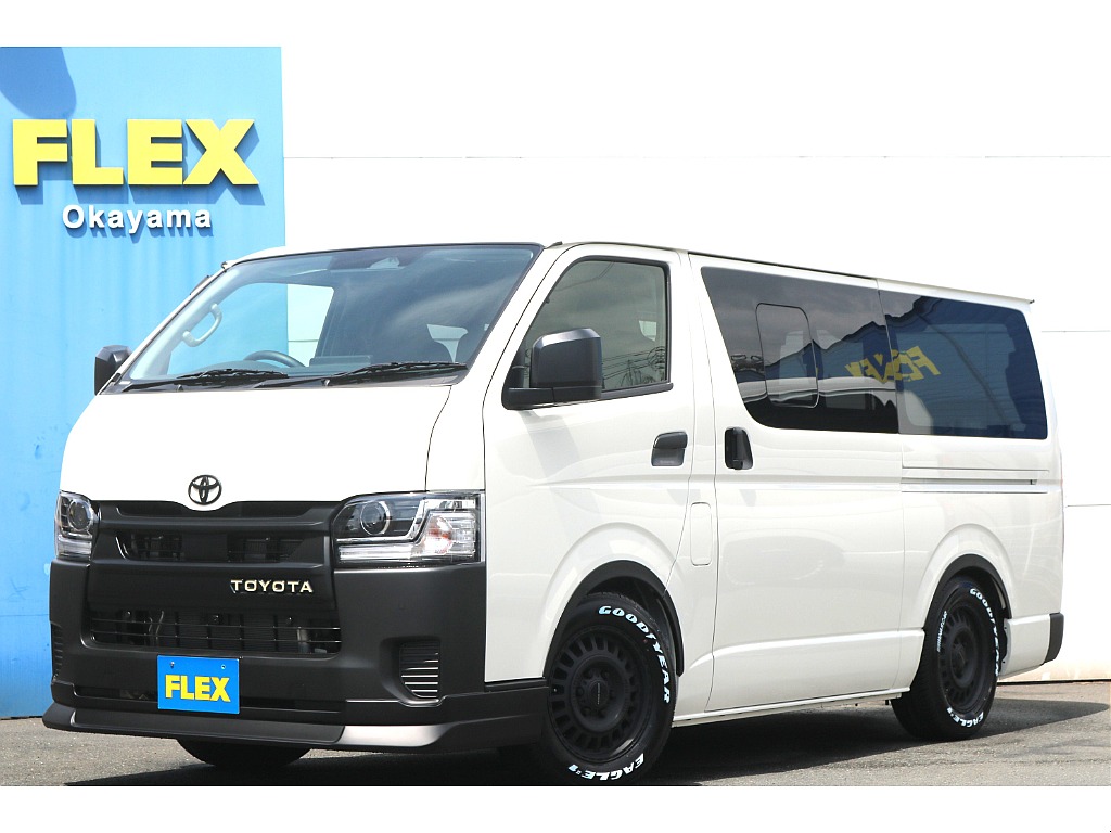 トヨタ&nbsp;ハイエースバン&nbsp;5ドアバン2.8ディーゼルターボ DXロング&nbsp;【9型新車】リヤクーラー・ヒーター付&nbsp;岡山県