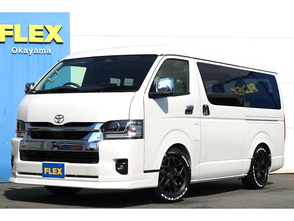 トヨタ&nbsp;ハイエース&nbsp;ワゴン2.7GLロング ミドルルーフ&nbsp;【新車】【スタンダードレイアウト】&nbsp;岡山県