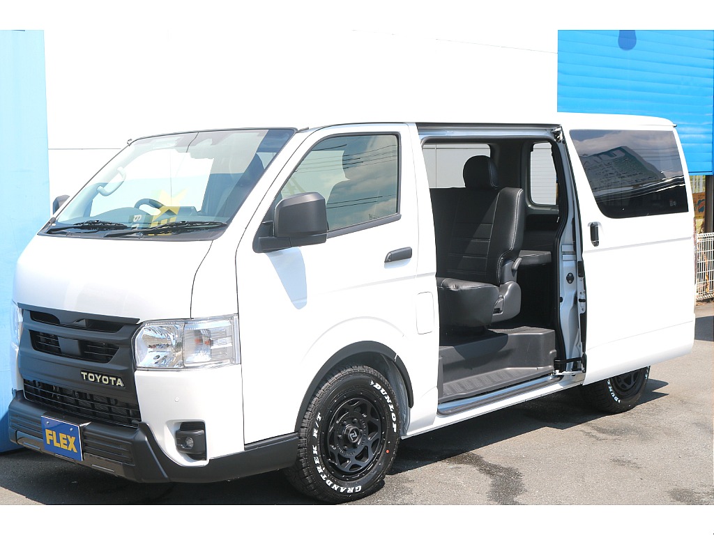 【新車9型/4ナンバー/ディーゼル2WD】各所艶消し塗装済★ベッドキット★FLEXカスタムコンプリート★＊＊全国ご納車OK＊＊