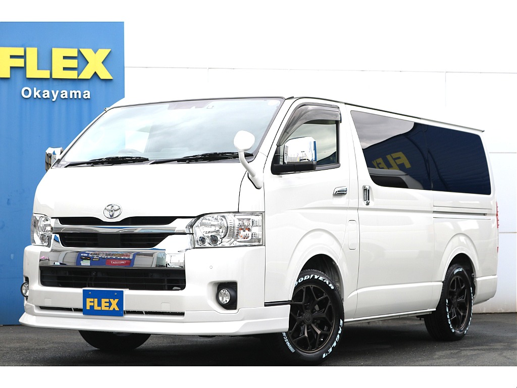 トヨタ&nbsp;ハイエース&nbsp;ワゴン2.7GLロング ミドルルーフ 4WD&nbsp;【uiビークル RXパッケージ】&nbsp;岡山県
