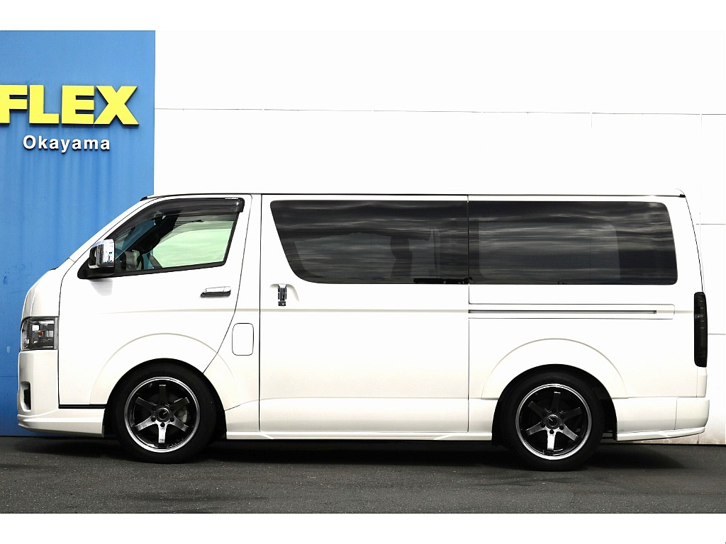 【R5年式/4ナンバー/完成車両】BUANフルエアロ★KBレーシング18インチAW★BIG-Xナビ★FLIPベッド他＊＊全国ご納車OK＊＊