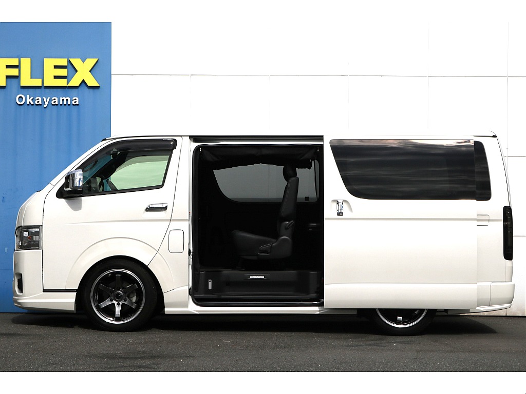 【R5年式/4ナンバー/完成車両】BUANフルエアロ★KBレーシング18インチAW★BIG-Xナビ★FLIPベッド他＊＊全国ご納車OK＊＊