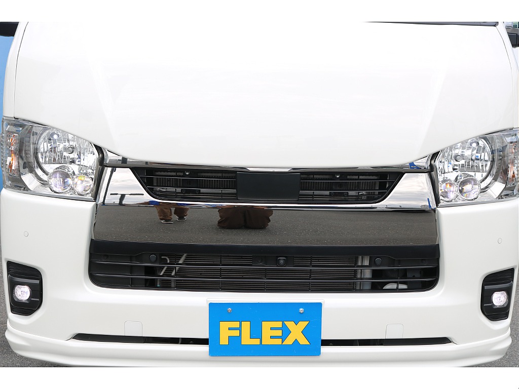 【R5年式/4ナンバー/完成車両】BUANフルエアロ★KBレーシング18インチAW★BIG-Xナビ★FLIPベッド他＊＊全国ご納車OK＊＊