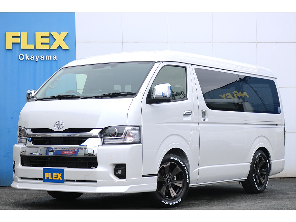 トヨタ&nbsp;ハイエース&nbsp;ワゴン2.7GLロング ミドルルーフ&nbsp;【新車】【Various内装】【8ナンバー】&nbsp;岡山県