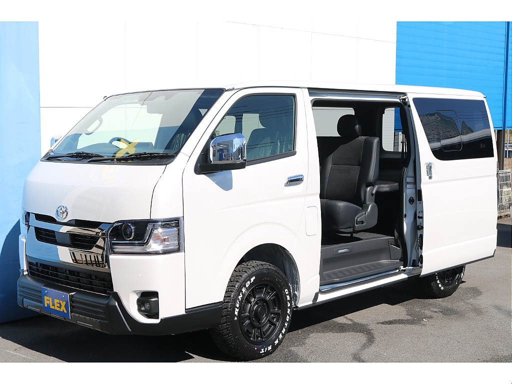 【新車9型/4ナンバー/ディーゼル4WD】クルーズコントロール★Type2ベッドキット★FLEXカスタムコンプリート★＊＊全国ご納車OK＊＊