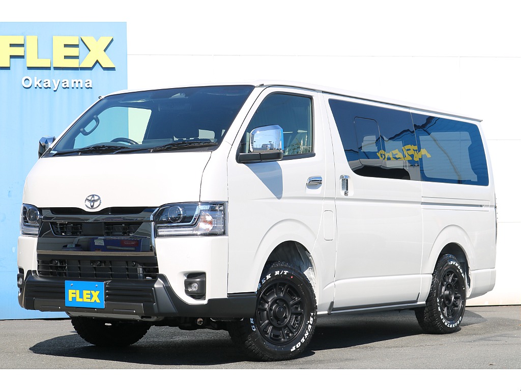 トヨタ&nbsp;ハイエースバン&nbsp;5D2.8DTスーパーGLダークプライムⅡL 4WD&nbsp;【新車9型】【FLEXコンプリート】&nbsp;岡山県