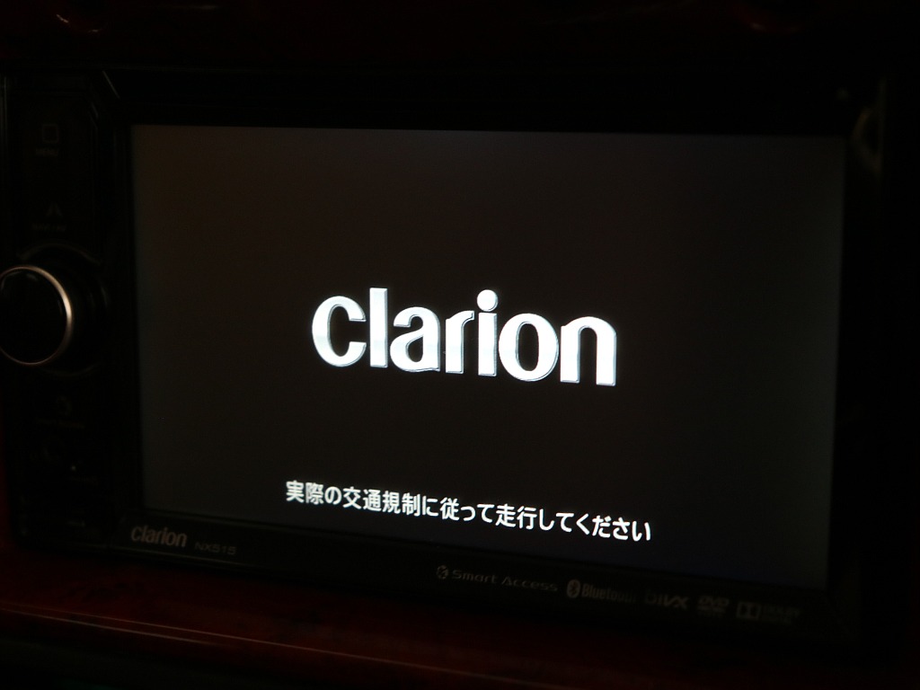クラリオン製ナビ！