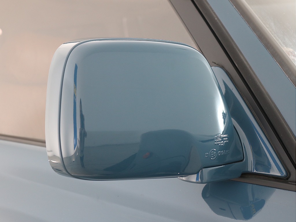 サイドミラー！