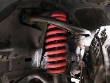 リフトアップコイルで車高を上げております！