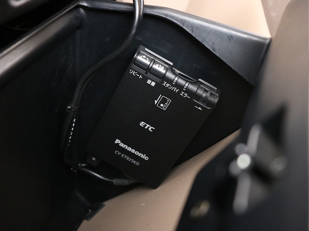 ETC車載器搭載済み！