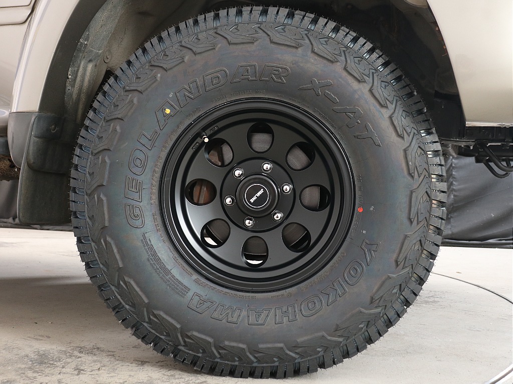 新品ジオランダーX-ATタイヤに新品ジムライン16インチAW！