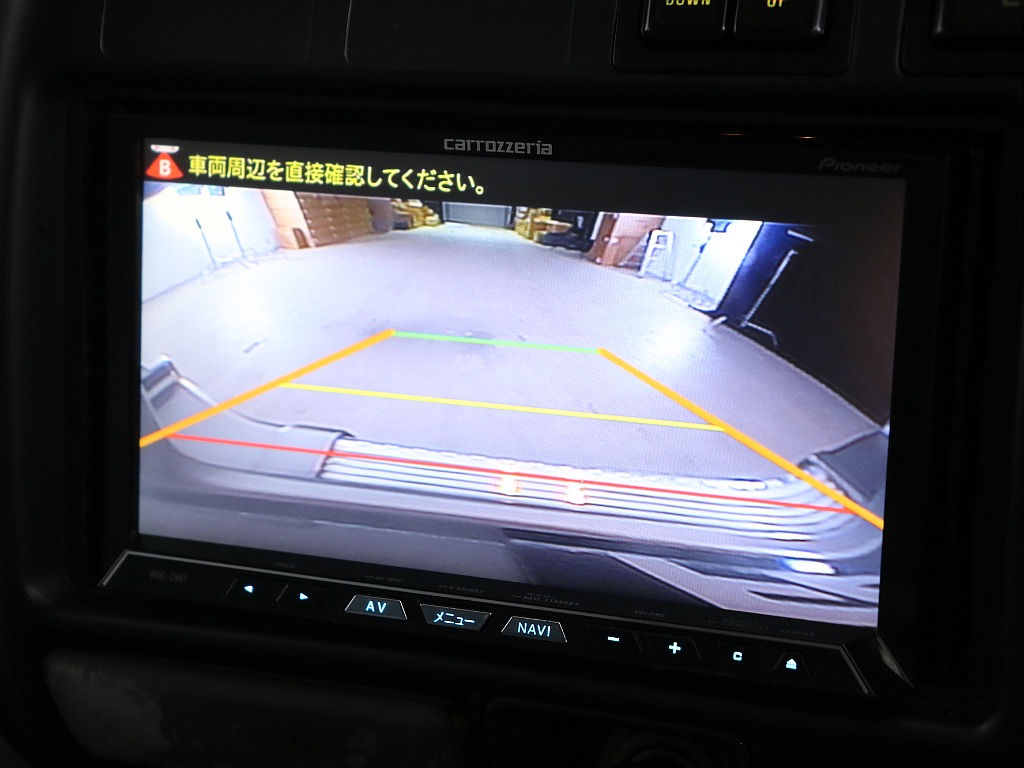 バックカメラも装備！駐車も楽々！