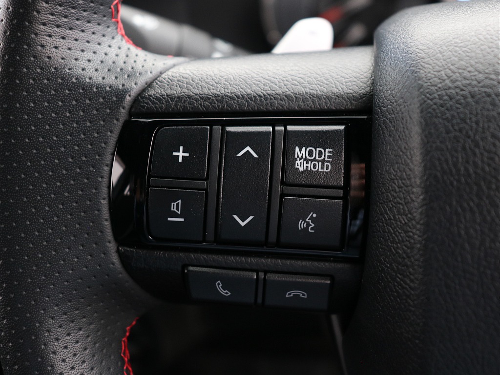 ステアリングスイッチ左！