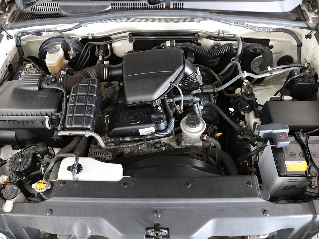 2700ccメンテナンスフリーのタイミングチェーン式エンジン！