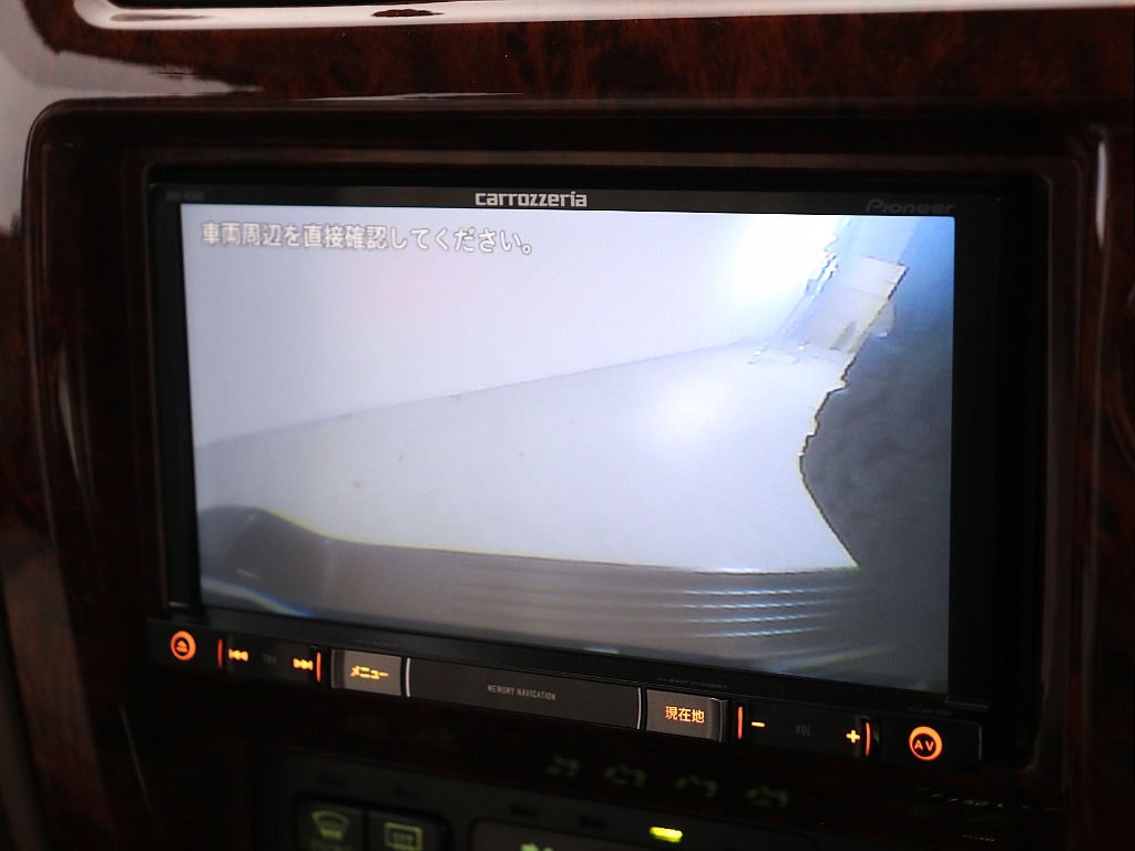 バックカメラ搭載！