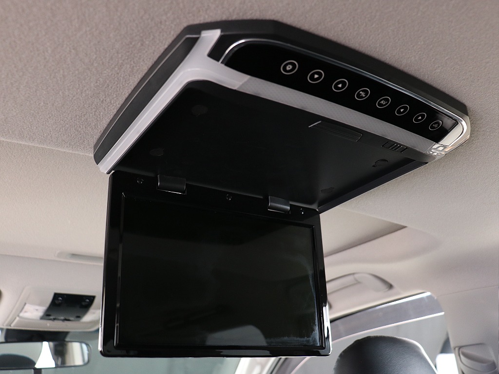 フリップダウンモニター！