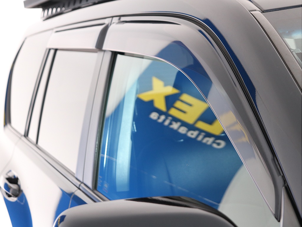 サイドバイザー付きのお車です！