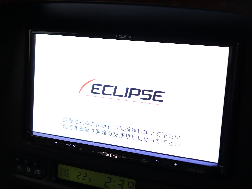 イクリプス製7インチナビインストール済み！