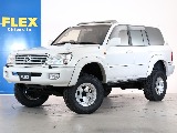 ランクル100！前期型！ボディーリフト！ホワイトパールマイカカラーにと入庫致しました♪