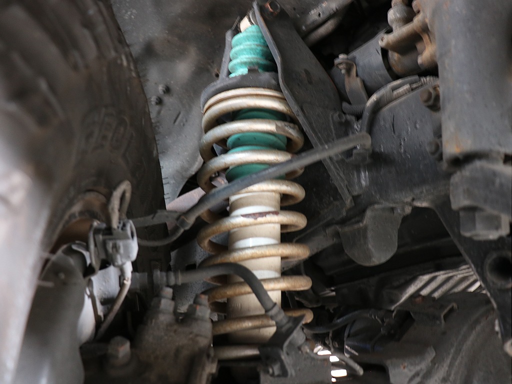 足回りもご覧の通り！