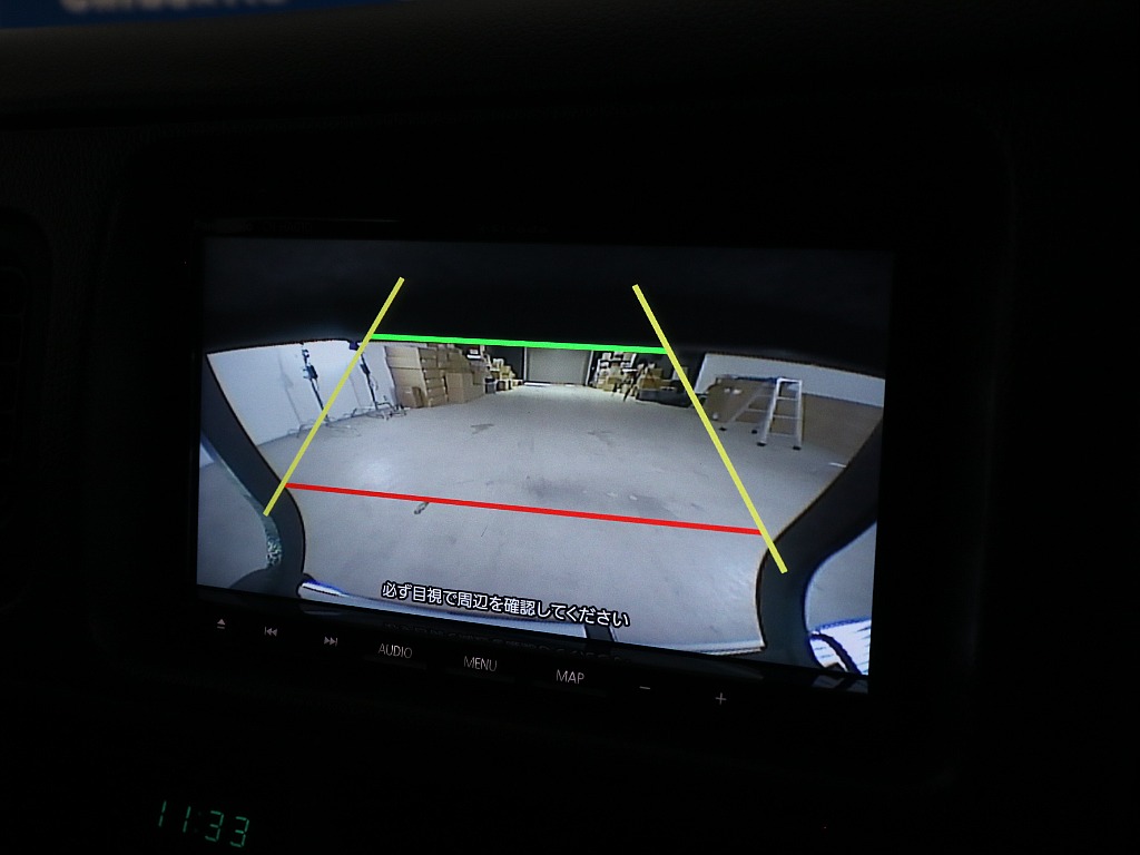 バックカメラインストール済み！