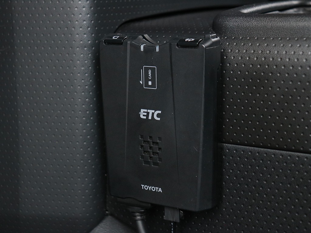 ETC車載器も完備！