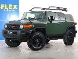 買取直販にて希少なアーミーグリーンカラーのFJクルーザー入庫致しました！トレイル仕様の1台！