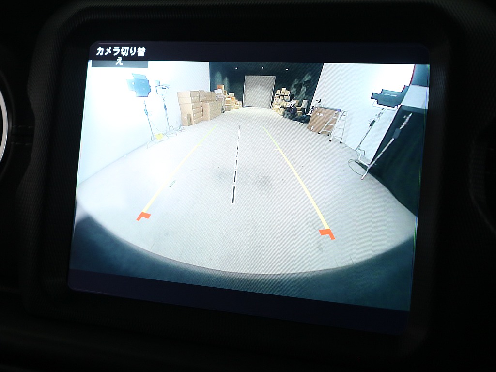 バックカメラ装備！