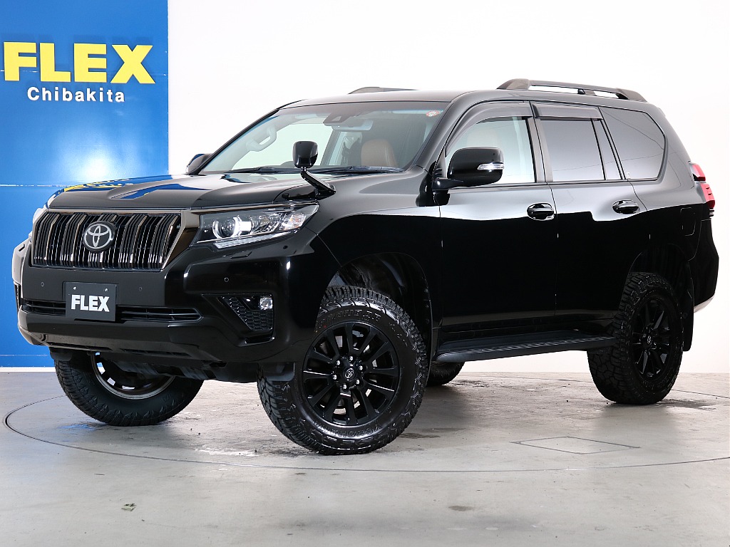 ブラックカラー特別仕様車：70thアニバーサリーの150プラド！定番カスタムスタイル！