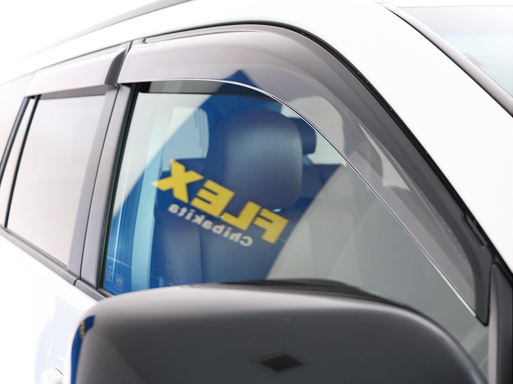サイドバイザー付きのお車です！