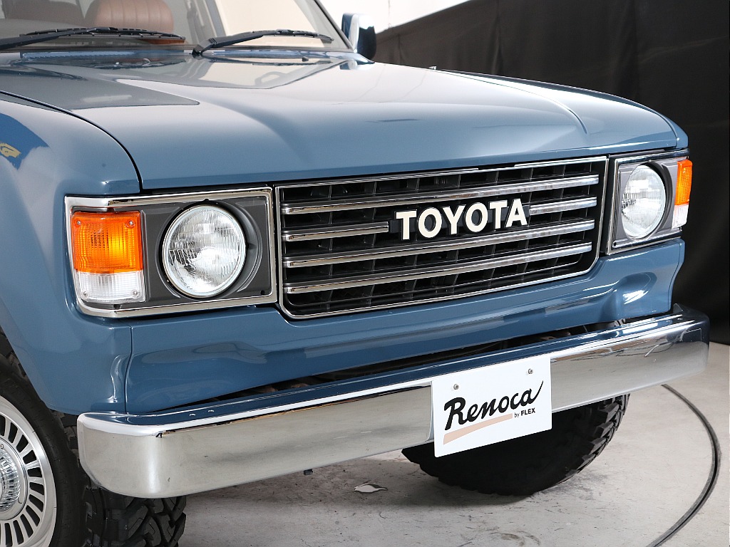 TOYOTA横文字グリルに丸目ヘッドライト！これを80で実現いたしました！！！