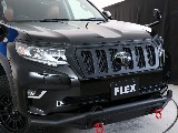 社外フロントグリルにマットブラック塗装の組み合わせ！