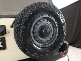 背面タイヤ！