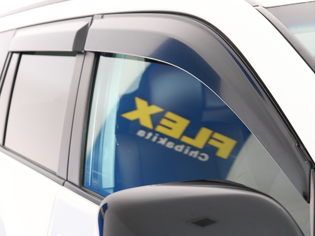 サイドバイザー付きのお車です！