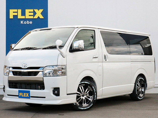 ☆新車☆　ハイエースVガソリン2WDダークプライムⅡ特別仕様車に車中泊対応のベッドキットType2を搭載！　仕事やレジャーにも使える一台！　全国陸送OK！