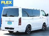 ハイエースの事なら専門店のFLEXハイエース神戸店へ！　新車中古車販売は勿論、経費が使えるリースやローンを使った販売など新たなハイエースライフを始めるお手伝いを致します！