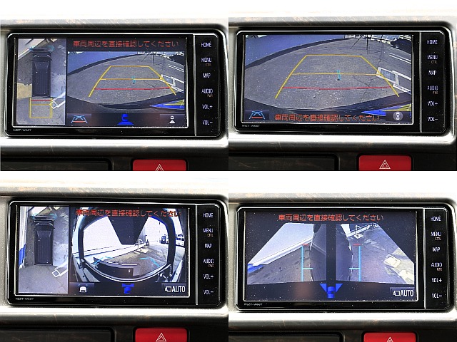 純正ナビにはパノラミックビューモニター付き