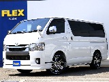 R2年ハイエースVダークプライムⅡディーゼル２WDカスタム車両の入庫