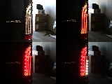 オリジナル煌めきブラックLEDテールランプ