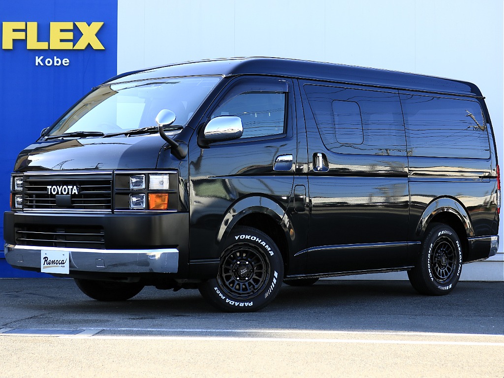 R1年式ハイエースワゴンガソリン４WDコーストラインフェイスチェンジ