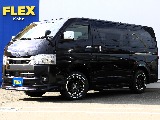 R6年ハイエースVダークプライムⅡディーゼル４WDカスタム車両の入庫