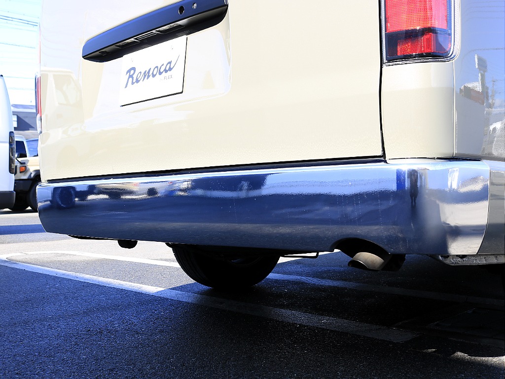 リヤメッキラッピング施工