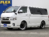R2年ハイエースダークプライムⅡディーゼル２WDカスタム車両の入庫