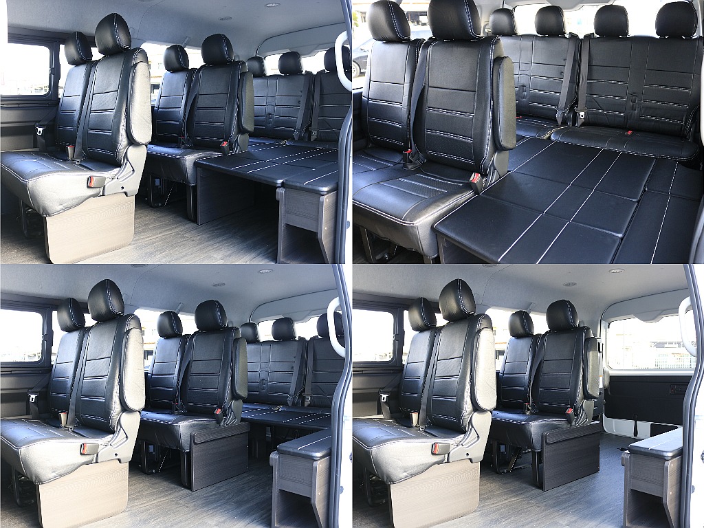 収納可能なスマートベッド付き