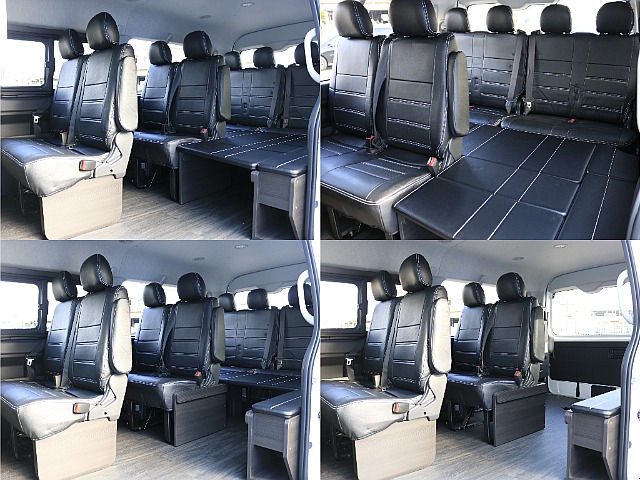 収納可能なスマートベッド付き