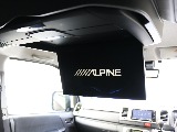 アルパイン製フリップダウンモニター