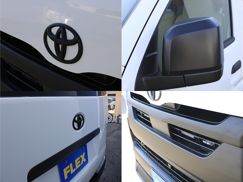 エンブレムマッドブラック塗装