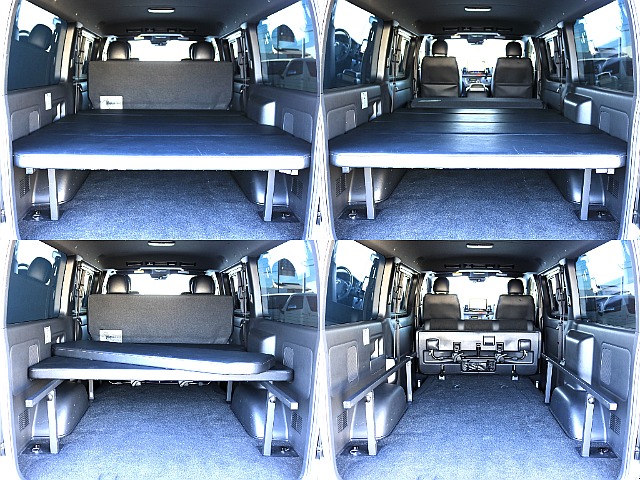 オリジナルベッドキットは５段階調整可能