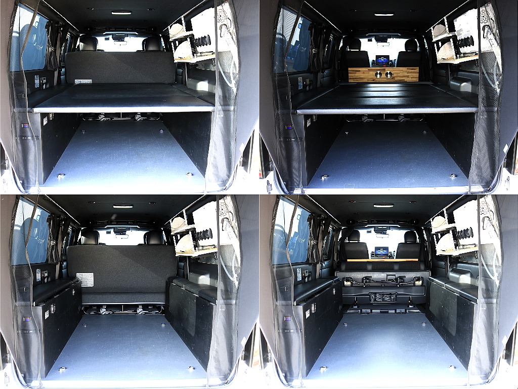 ベッドキット付き